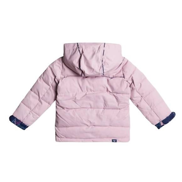 NEW ROXY girl's heidi jacket in pink - Picture 3 of 3